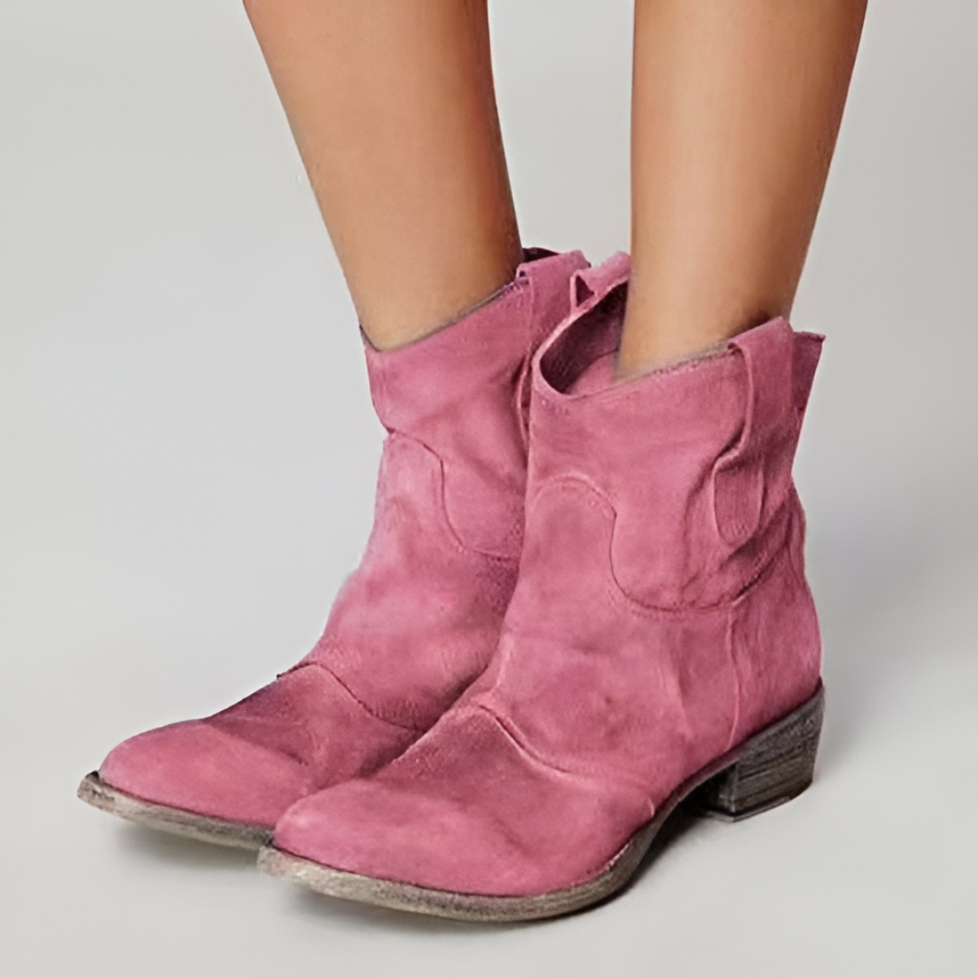 Savella™ | Suede Booties