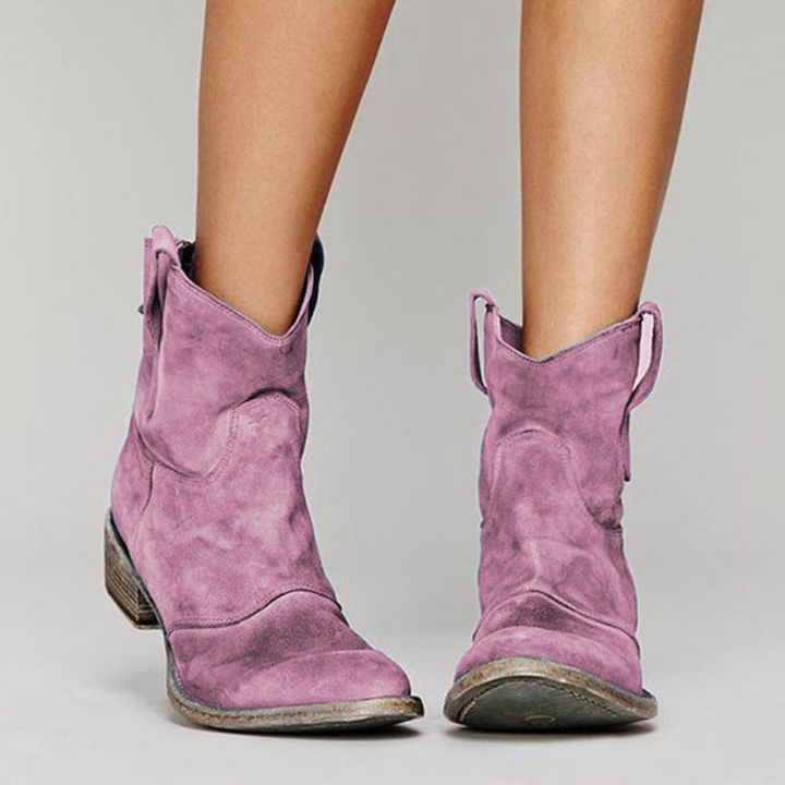 Savella™ | Suede Booties