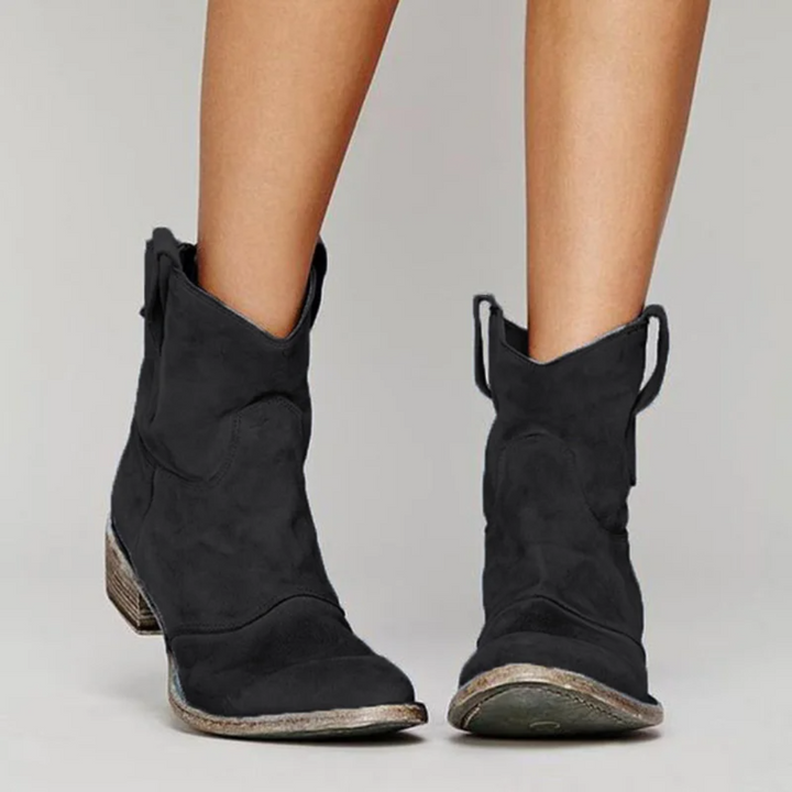 Savella™ | Suede Booties