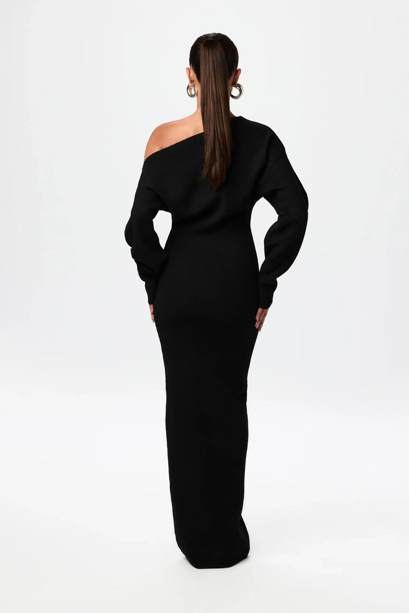 Elorie™ | The Off-Shoulder Sweater Dress