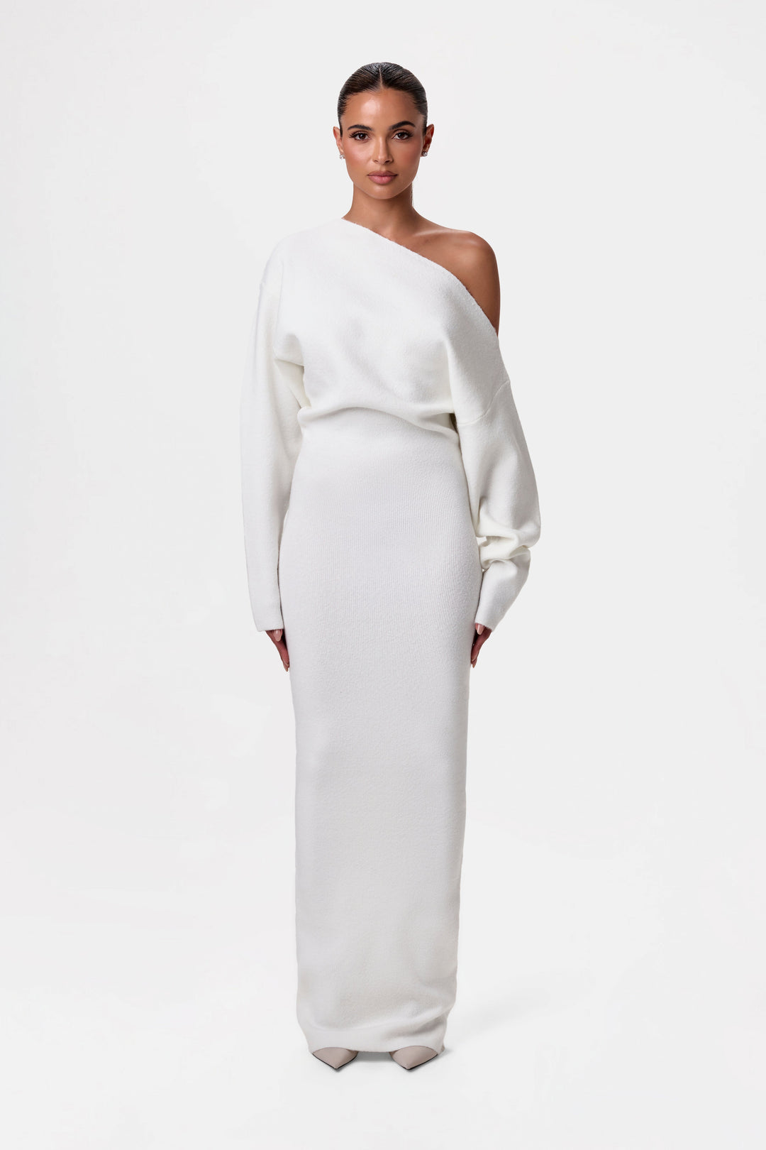 Elorie™ | The Off-Shoulder Sweater Dress
