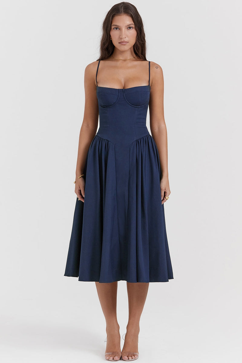 Marvelle™ | Corset Midi Dress