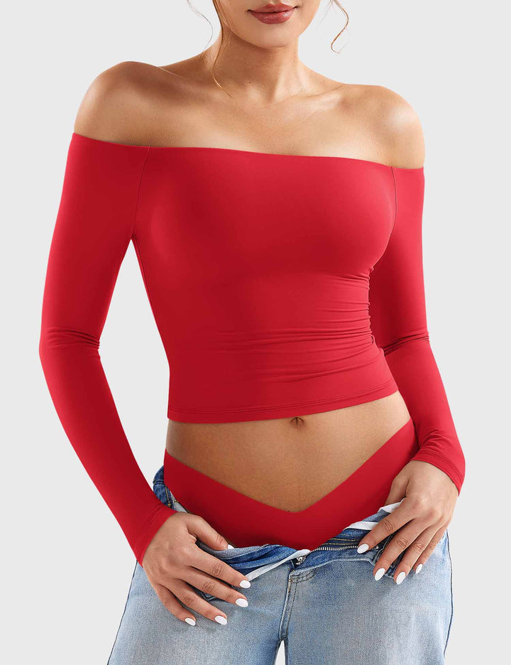 SF Luzlie Off Shoulder Top